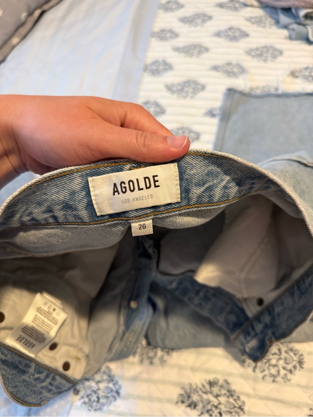 Agolde 90s crop Jean - Picture 5 of 6